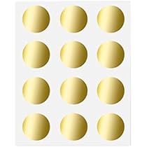 Amazon.co.jp: HEIKO タックラベル (シール) NO.449 丸 金 Φ28mm